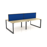 Anvil 4 Users Double Sided Workspaces with Studio50 Desk Mounted Screen