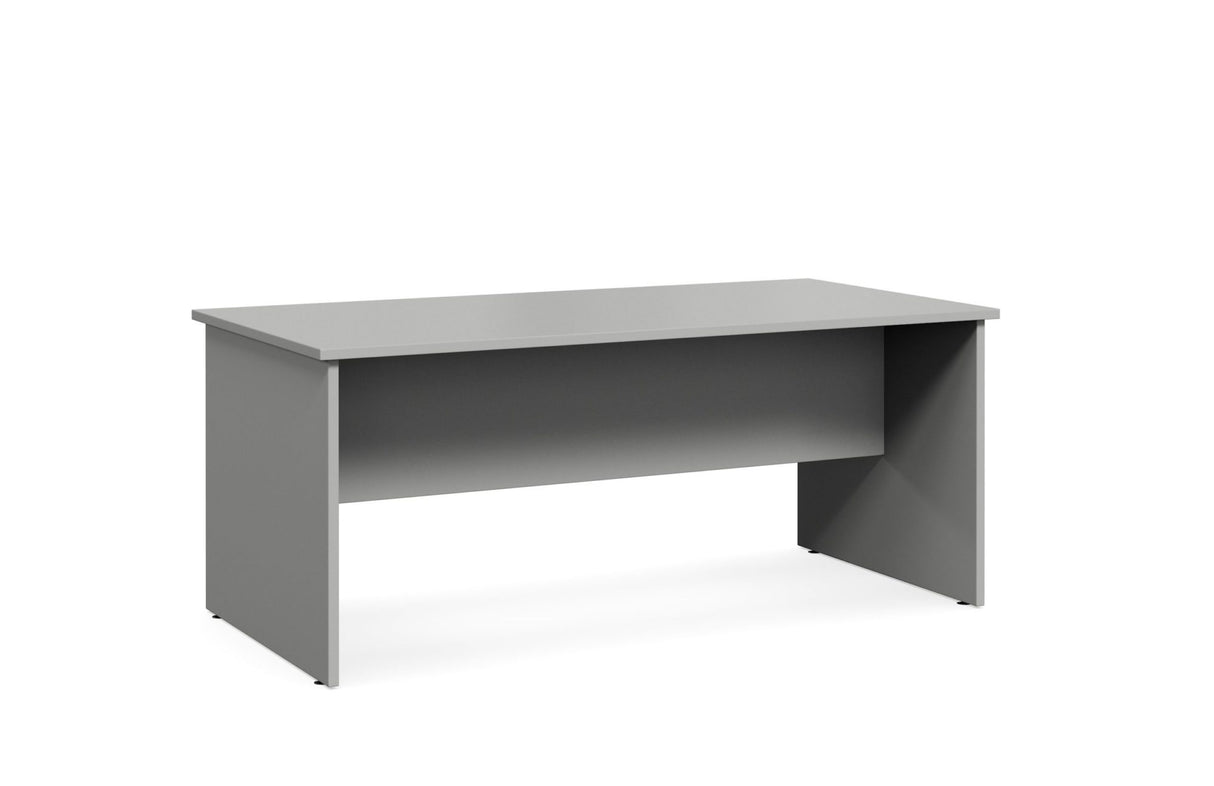 accent panel end desk