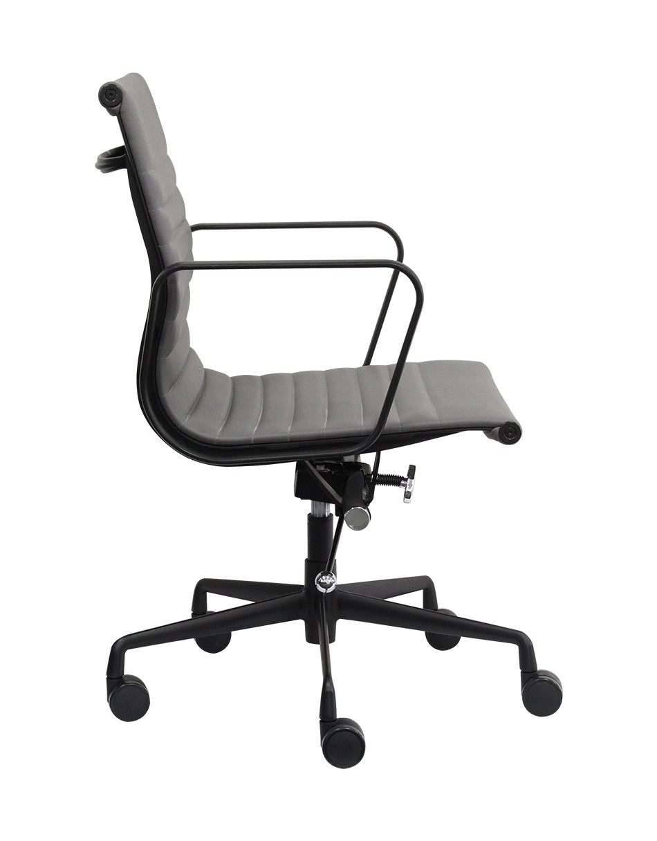 grey office chair