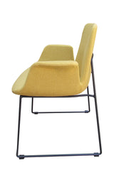 sled base lounge chair