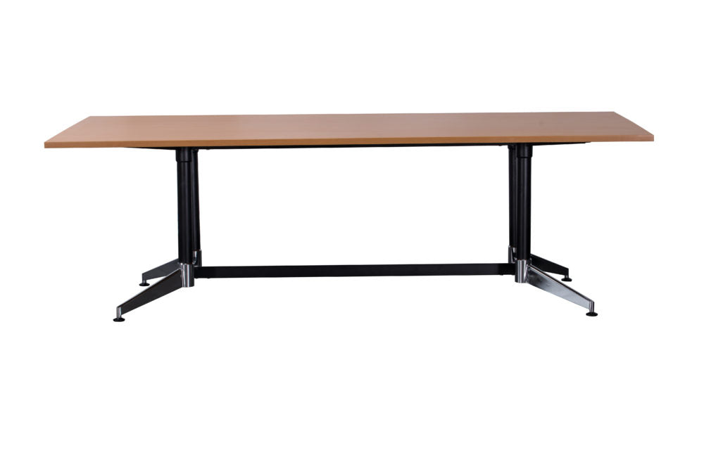 Typhoon Chrome Foot Boardroom Table