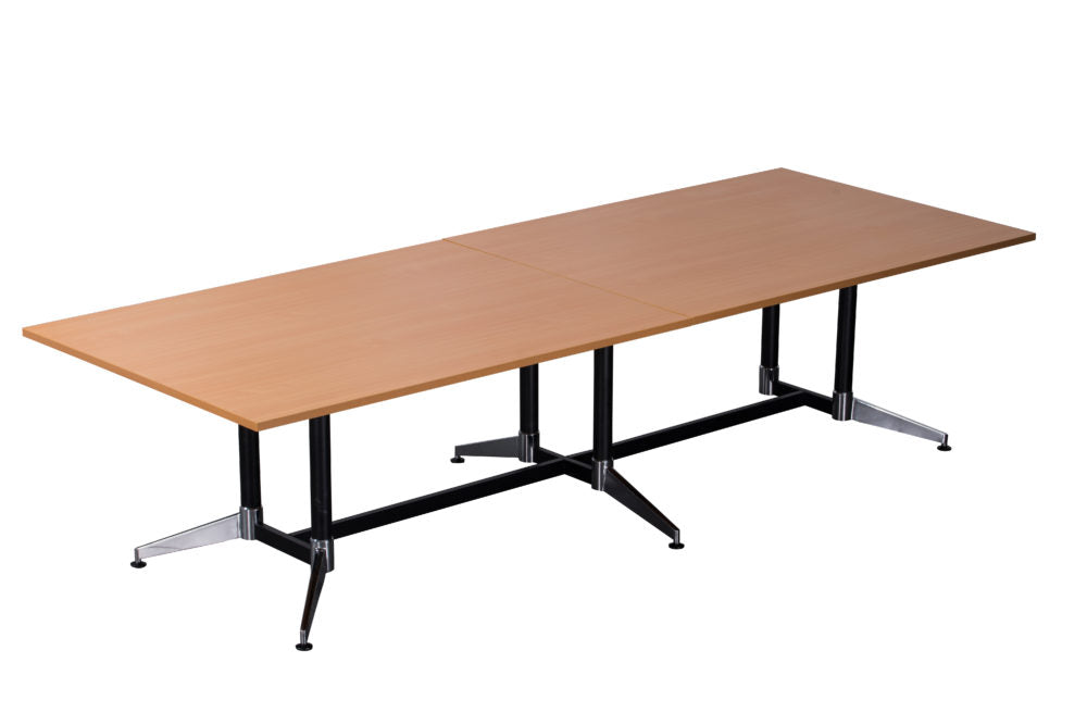 Typhoon Chrome Foot Boardroom Table