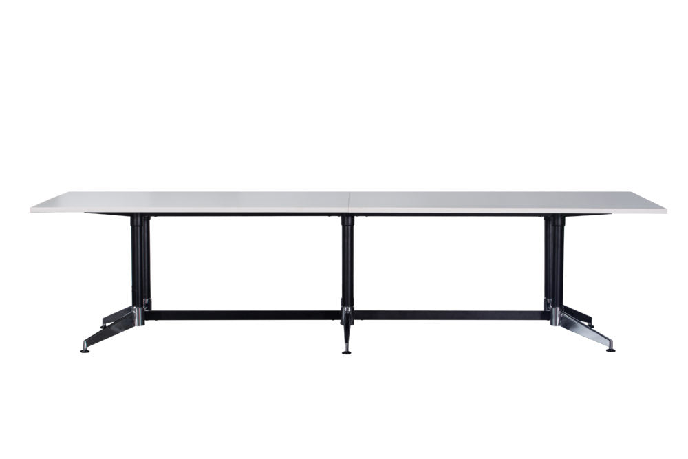 Typhoon Chrome Foot Boardroom Table