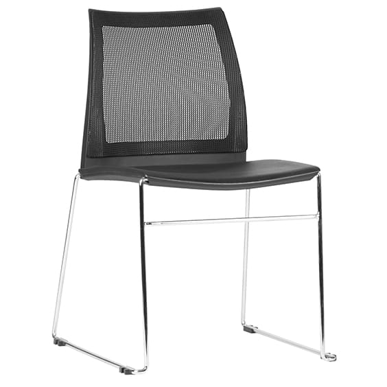 mesh back visitor chair