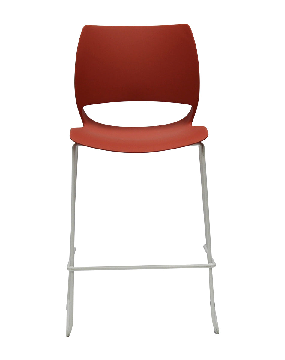 red bar stool