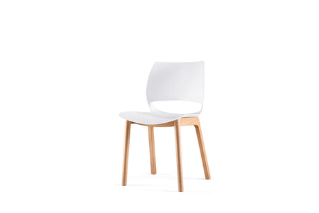 timber leg waiting chair