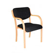 wood frame visitor chair