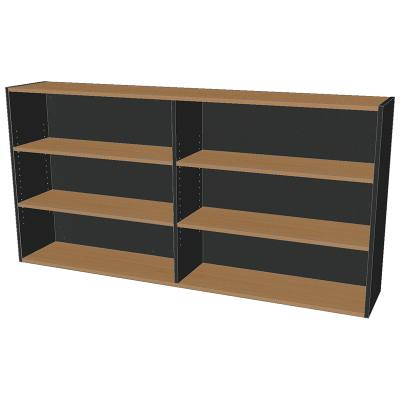 Commerical Wall Mounted Bookcase