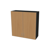 Commerical Wall Mounted Bookcase with Doors