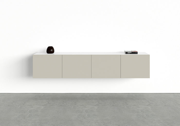 floating wall credenza