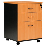 3 drawer pedestal