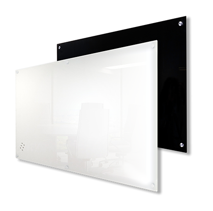 Lumiere Magnetic Glassboard - Black