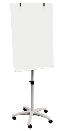 Mobile Magnetic Glass Flipchart