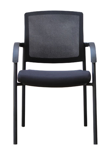 mesh back visitor chair