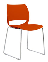 chrome frame visitor chair