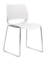 chrome frame visitor chair