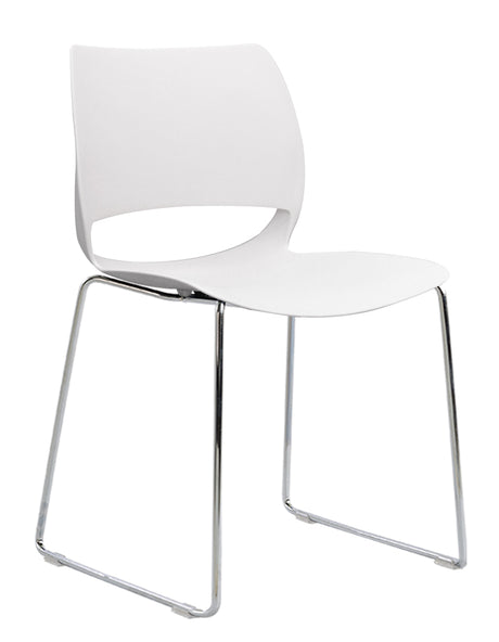 chrome frame visitor chair