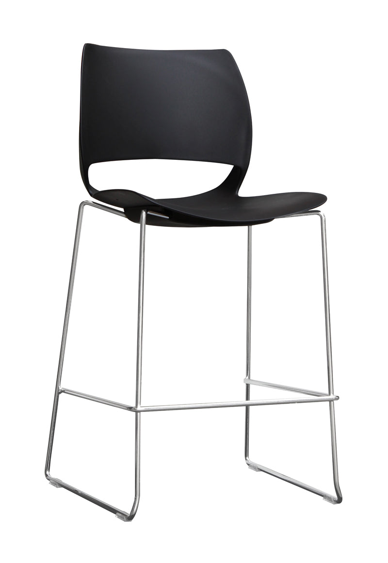 black bar stool