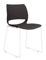 black visitor chair